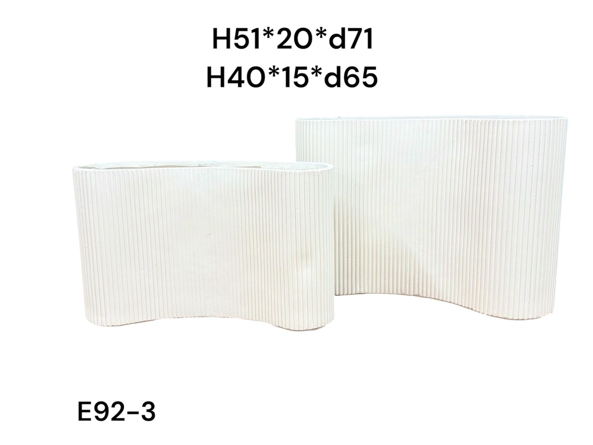 סט אדניות דקורטיביות – 2 יחידות – תמונה 2